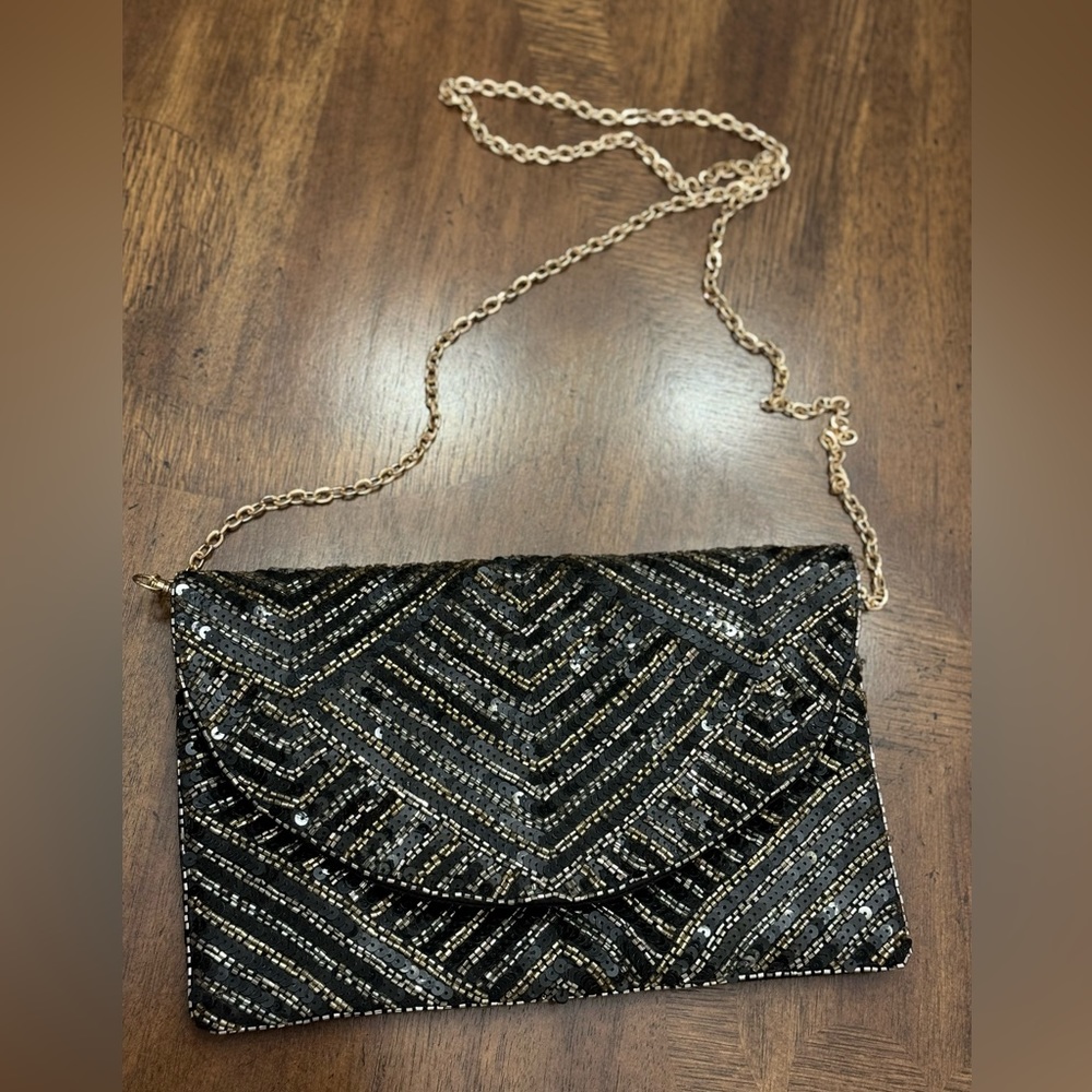 Lulu Nyc Bags | Lulus Beaded Clutch Purse